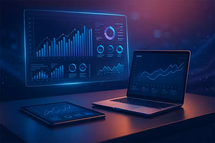 سیستم هوشمند در یک فضای کاری دیجیتال